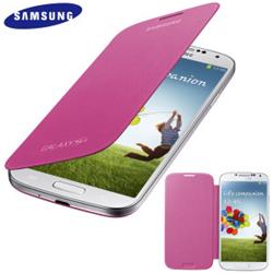 Samsung flipové púzdro pre Galaxy S IV (i9505), ružové