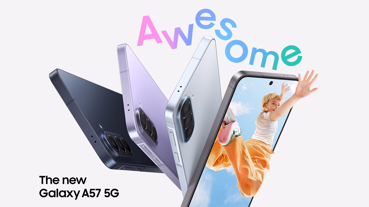 Samsung GALAXY A57 5G, 256GB Awesome Gray