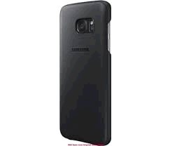Samsung kožený zadný kryt EF-VG930LB pre S7, čierny