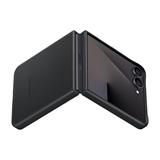 Samsung Ochranný kryt z vegánskej kože Flip7 Black