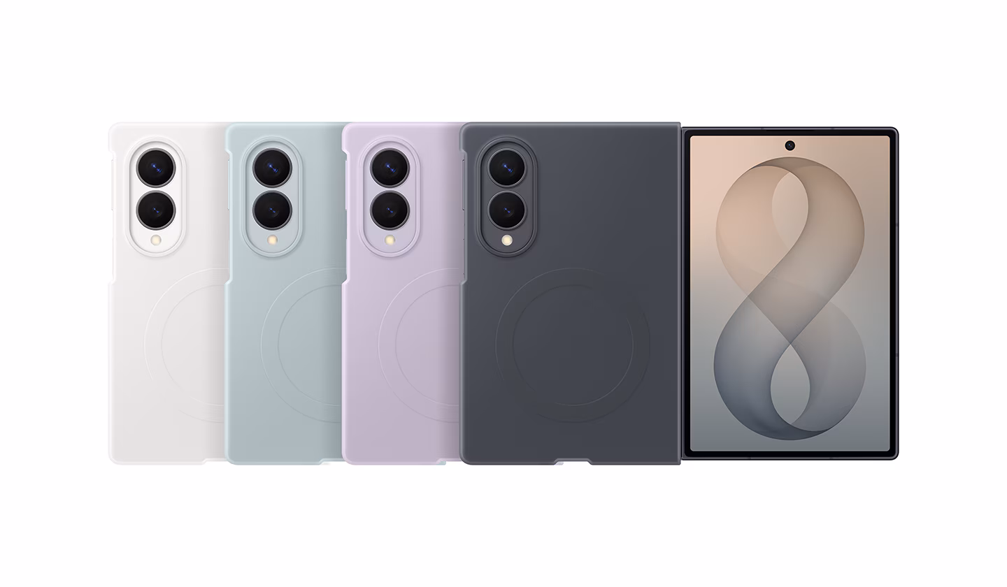 Samsung Silikónový kryt s magnetom pre Galaxy Z Fold8, Graphite