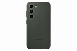 Samsung Silikónový zadný kryt pre Samsung Galaxy S23, zelený