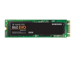 Samsung SSD 860 EVO M2 Series 250GB SATA 6Gb/s, M.2 SATA, r550MB/s, w520MB/s