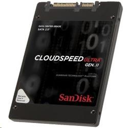 SanDisk CloudSpeed Ultra™ Gen. II 2.5" 1.6 TB SSD, SATA 6Gb/s, Read/Write: 530/460 MB/s, IOPS: 76K/32K, 15nm MLC