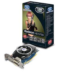 Sapphire ATI Radeon HD5750 1 GB/128-bit GDDR5, HDTV, DVI, HDMI