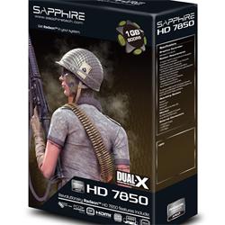 Sapphire HD7850 1GB/256-bit GDDR5, HDMI, 2xDVI, DP