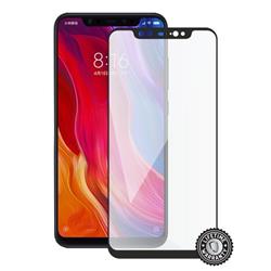 Screenshield XIAOMI Mi 8 Tempered Glass protection (full COVER black) - Film for display protection