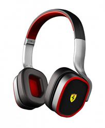 Slúchadlá FERRARI R200 Scuderia s mikrofónom, strieborné, Display