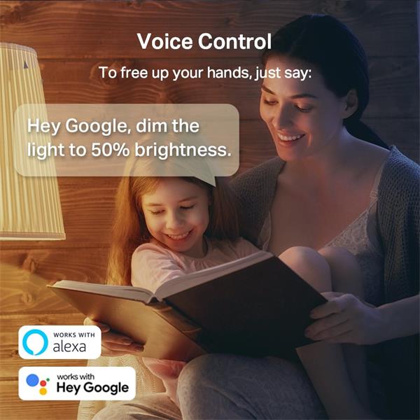 Smart Wi-Fi Light Bulb, Multicolor, 2-Pack SPEC: E27, 220–240 V, Brightness 806 lm, Max Operation Power 8.7W, 16M Multic