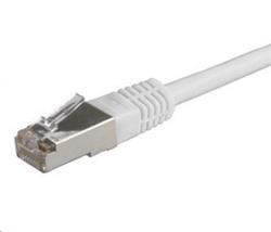 SOLARIX 10G patch kabel CAT6A SFTP LSOH 0,5m, šedý non-snag proof