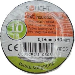 Solight izolačná páska, 30mm x 0,13mm x 10m, čierna