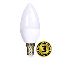 Solight LED žiarovka, sviečka, 6W, E14, 3000K, 450lm