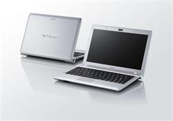 Sony VAIO VPCYB3V1E/S.CEZ AMD E450 (1.65G) 11.6" WXGA ATIHD6320 4GB 500GB WL BT Cam W7HP32 strieborny