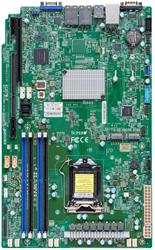 Supermicro 1xLGA1150 (Xeon E-23xx,i3),, 8xSATA3, 2xM.2, PCIe4.0 x16, PCIe3 x4), VGA, 2x 1Gb, IPMI