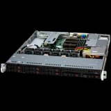 Supermicro assembled server based on SYS-111R-M, RPL-E E-2488 CPU, 2x 16GB DDR5-4800, AOC-S3908L-H8IR-16DD-O, 2x SSD 2.5