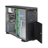 Supermicro® CSE-745TQ-R800B/ 8 x 3.5" SAS/SATA Hot-swappable/redundant 1+1 /Tower/4U chassis black