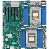 Supermicro Dual AMD EPYC 7003/7002 Series CPUs, 10 SATA3, 2 SATADOM, 4 NVMe, Dual 10GBase-T LAN ports, 1 dedicated IPMI