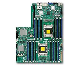 Supermicro Motherboard Xeon X9DRW-iTPF+ Dual socket R (LGA 2011) Intel®dual 10G SFP+ ,i350 Dual port GbE LAN