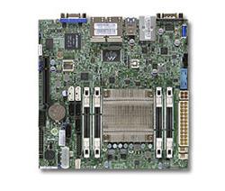 Supermicro MotherboardminiITX MB Atom C2558 4-core (20W TDP), 4x DDR3 ECC SODIMM, 2xSATA3, 4xSATA2,1xPCI-E x8, 4xLAN, IP