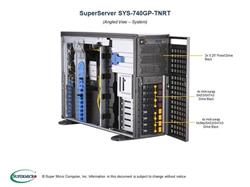 Supermicro Workstation SYS-740GP-TNRT tower DP 2x 10Gb LAN
