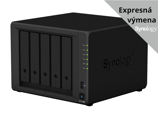 Synology™ DiskStation DS1522+ 5x HDD NAS 8GB RAM