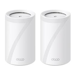 TP-LINK "BE9300 Whole Home Mesh Wi-Fi 7 System(Tri-Band)SPEED: 574 Mbps at 2.4 GHz + 2880 Mbps at 5 GHz + 5760 Mbps at