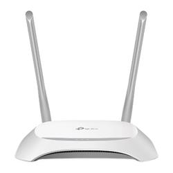 TP-LINK TL-WR840N(ISP)v4 N300 Wi-Fi Router, 802.11b/g/n, 2T2R, 300Mbps at 2.4GHz, 5 10/100M Ports