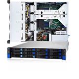 Tyan Server 2U1S Epyc, 8x 3.5" SATA 6G + 4x NVMe U.2 (front) & 2x 2.5" SATA 6G (rear), 1+1 800W RPSU, 16x DIMM slots