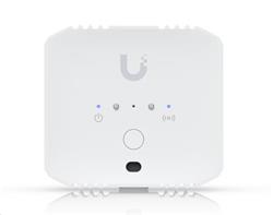 Ubiquiti Battery-powered SuperLink sensor that detects water leaks, temperature, humidity, and ambient light.