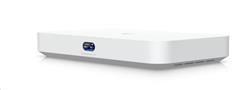 Ubiquiti Desktop 10G Cloud Gateway with integrated 4-port 2.5 GbE switch, selectable NVR storage, and full UniFi applica