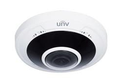 UNIVIEW IP kamera 2560x1944 (5Mpix), až 25 sn/s, H.265, obj. 1,8 mm (180°), PoE, IR 10m , WDR 120dB, ROI