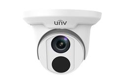 UNIVIEW IP kamera 2592x1520 (4 Mpix), až 20 sn/s, H.265, obj. 2,8 mm (101.8°), PoE,audio, Mic., IR 30m ,IR-cut,WDR 120dB