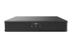UNIVIEW NVR, 8 PoE (Max 108W) +2 kanály, (10 nahrávání), H.265, 1x HDD, max 8MP, propustnost (in/out) 64/48 Mbps, videov