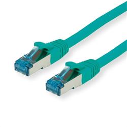 Value patch kábel Cat6A, SFTP, LSOH, 0,3m, zelený