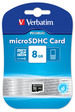 Verbatim micro SDHC 8GB pamäťová karta. Class 10