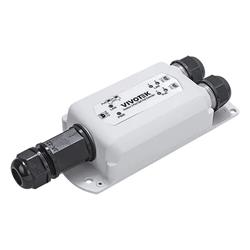 VIVOTEK Venkovní PoE Gigabit Extender, vstup: 802.3 af/at/bt (max.95W), výstup: 2x 48V (max.68W s