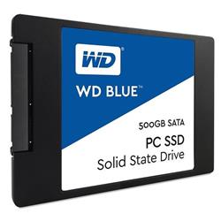 WD Blue 500GB SSD SATA3, 2,5" (7 mm) ( r545MB/s, w525MB/s )
