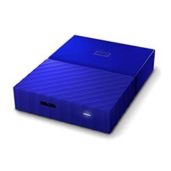 WD MY Passport 2,5" Externý HDD 2 TB USB 3.0, modra