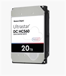 Western Digital Ultrastar DC HC560 3,5" HDD 20TB 7200rpm SATA 6Gb/s 512MB