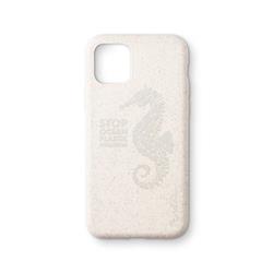 Wilma Matte Seahorse Eco-case iPhone 11, biele
