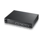 ZyXEL ES1100-8P 8-port 10/100Mbps Ethernet switch, 4x PoE (802.3af), Green (802.3az), Fanless, 19" rackmount